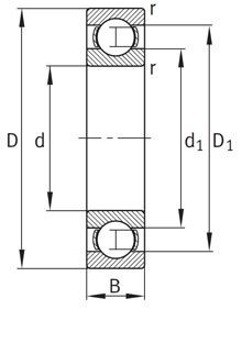 Single Groove Ball Bearings
