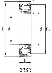Ball Bearings Single Row Deep Groove