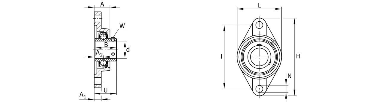 bearing ucfl 
