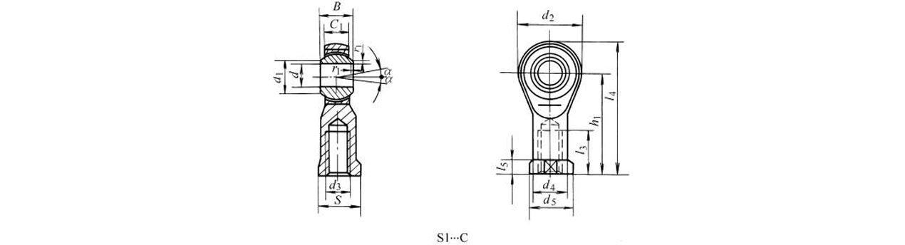 spherical rod bearings