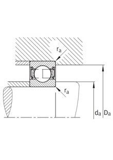 ball bearing with groove