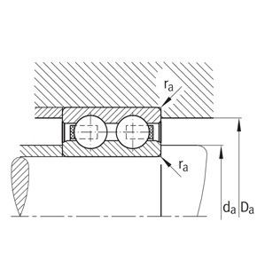 skf double row ball bearing