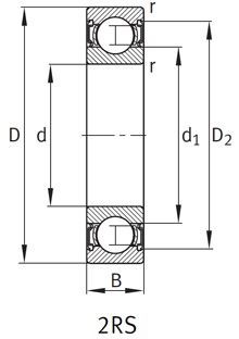 6001rs bearing
