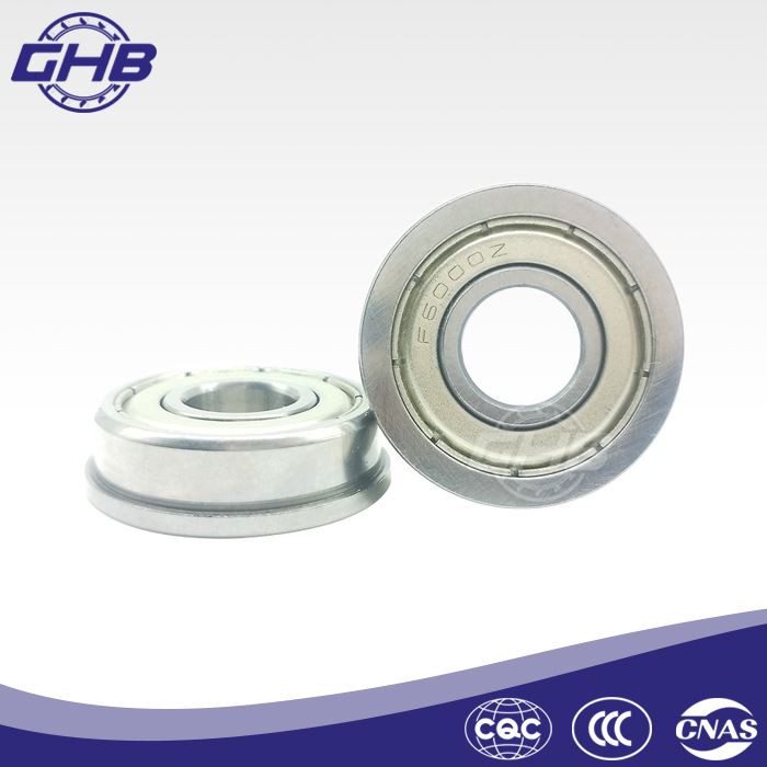 flanged deep groove ball bearing